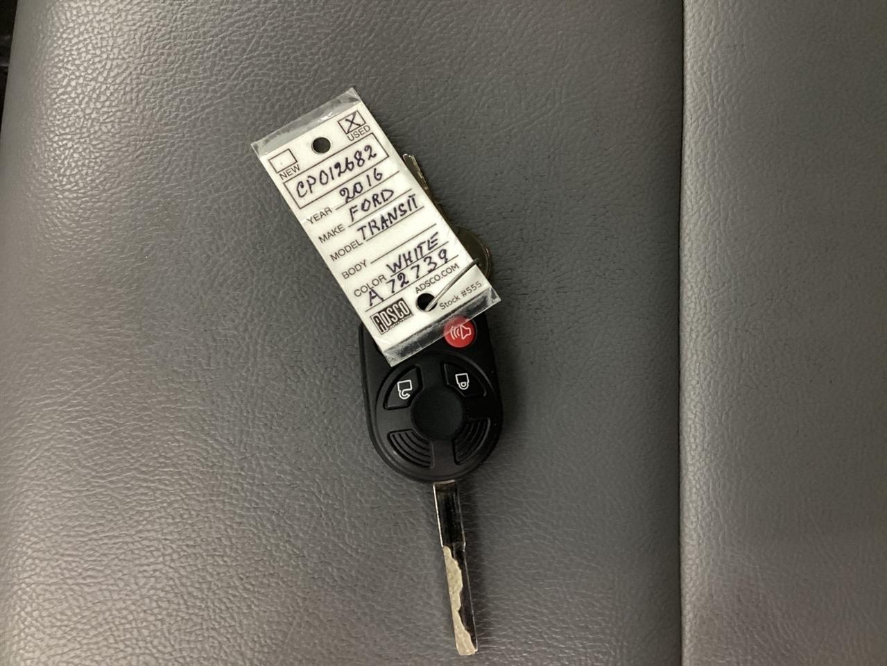 Ford Transit Cargo Van T-250 130" Low Rf 9000 GVWR Swing-Out RH Dr 2016