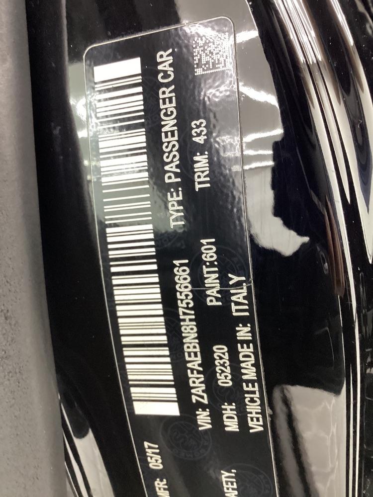 Alfa Romeo Giulia RWD 2017