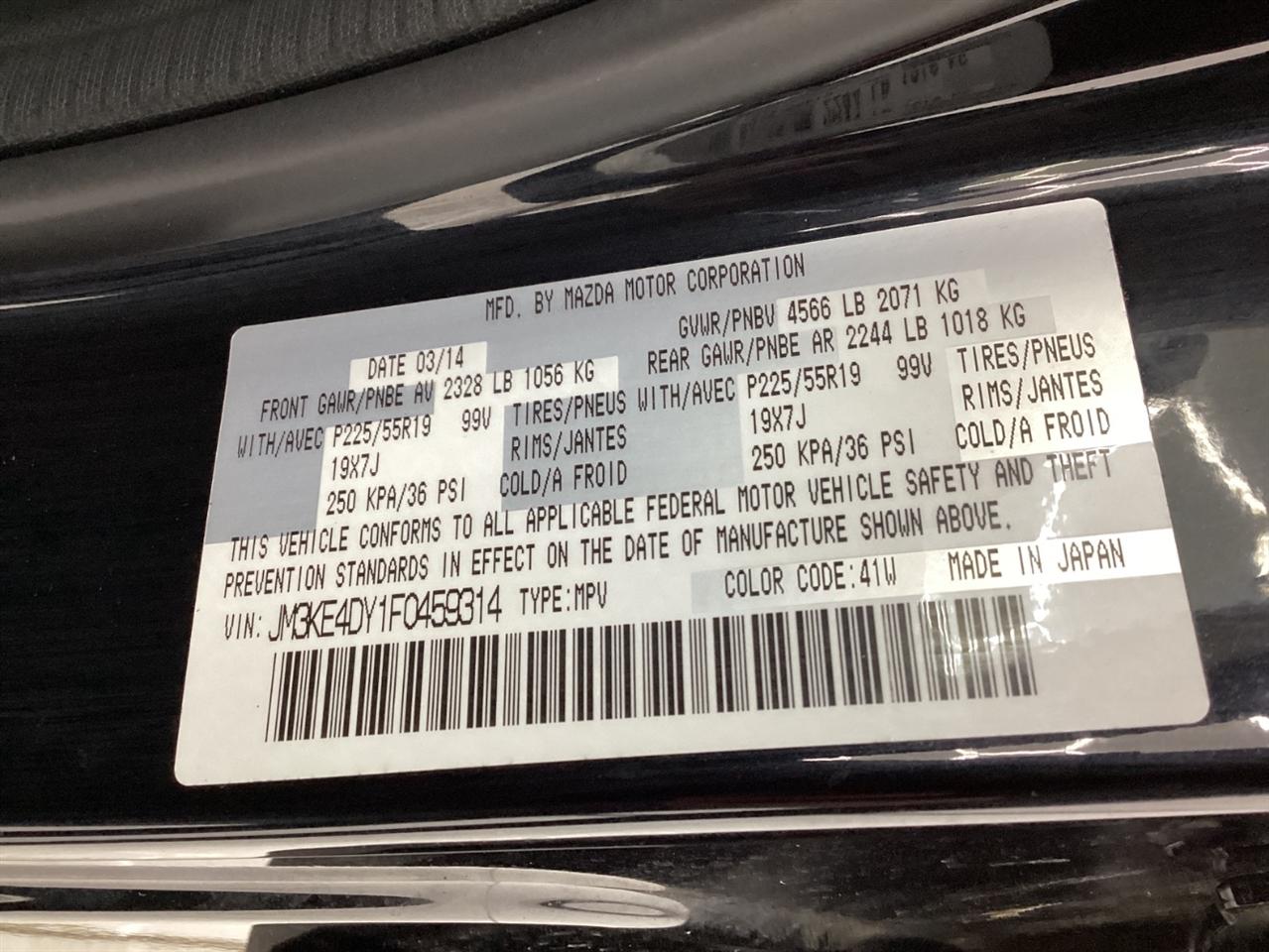 Mazda CX-5 AWD 4dr Auto Grand Touring 2015