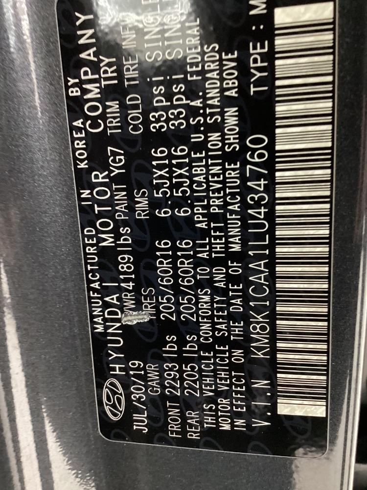 Hyundai Kona SE Auto AWD 2020