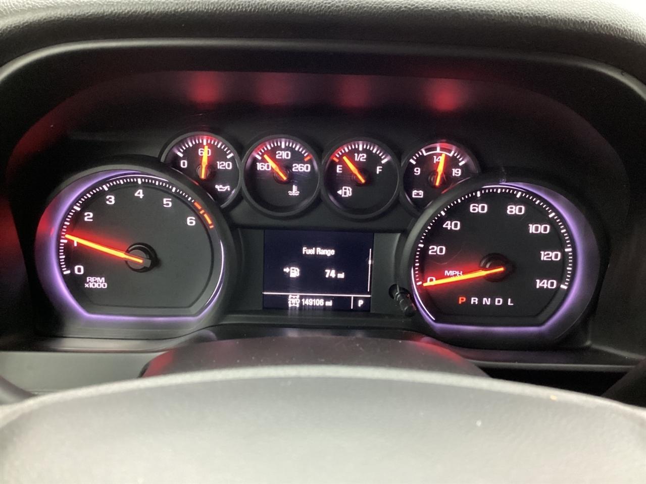 Chevrolet Silverado 1500 4WD Crew Cab 147" Custom Trail Boss 2020