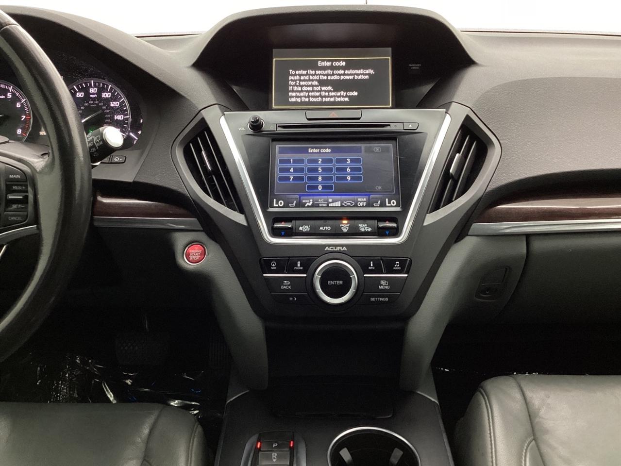 Acura MDX SH-AWD 4dr w/Tech/AcuraWatch Plus 2016