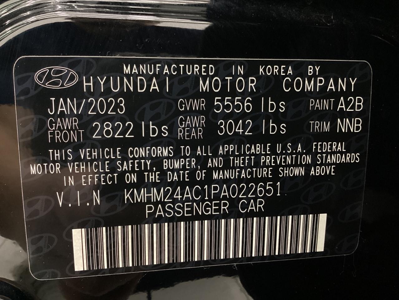 Hyundai Ioniq 6 SE AWD 2023