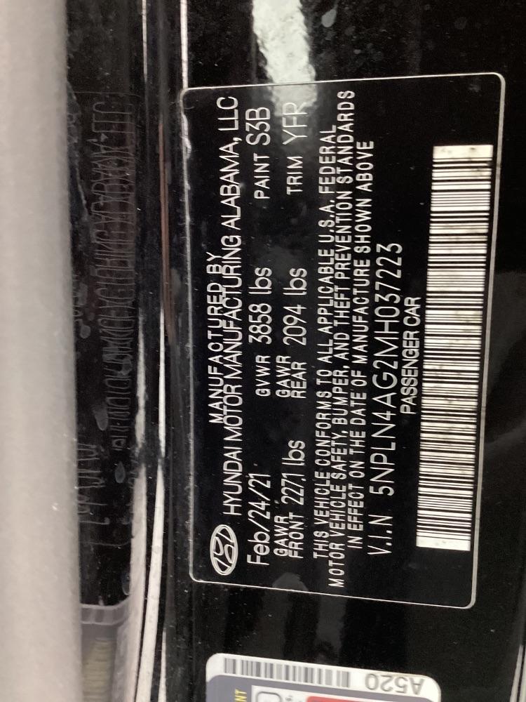 Hyundai Elantra SEL IVT 2021