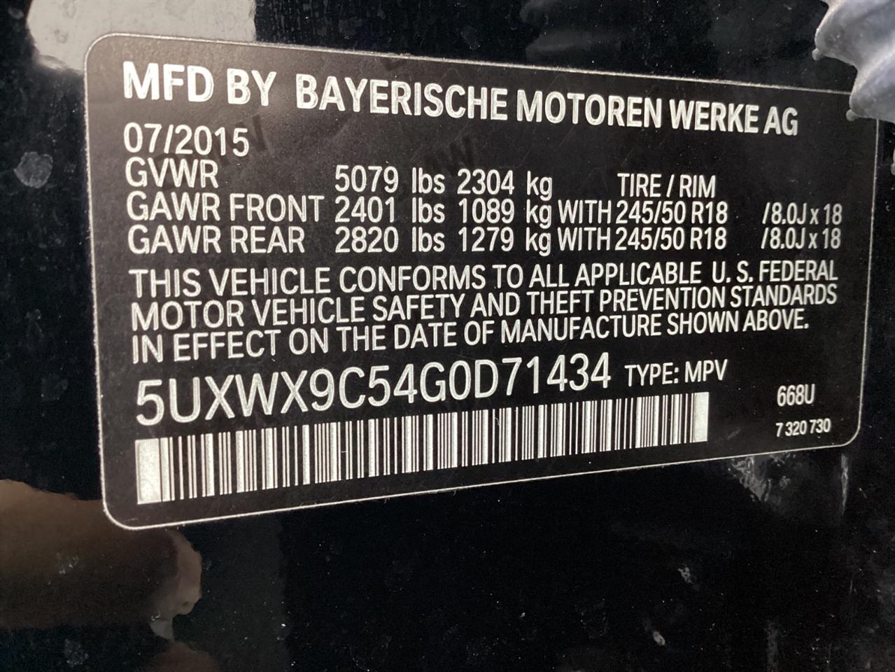 BMW X3 AWD 4dr xDrive28i 2016