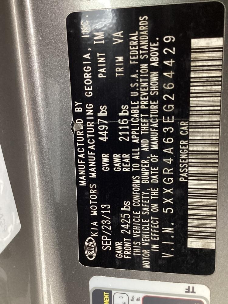 Kia Optima 4dr Sdn SX Turbo 2014