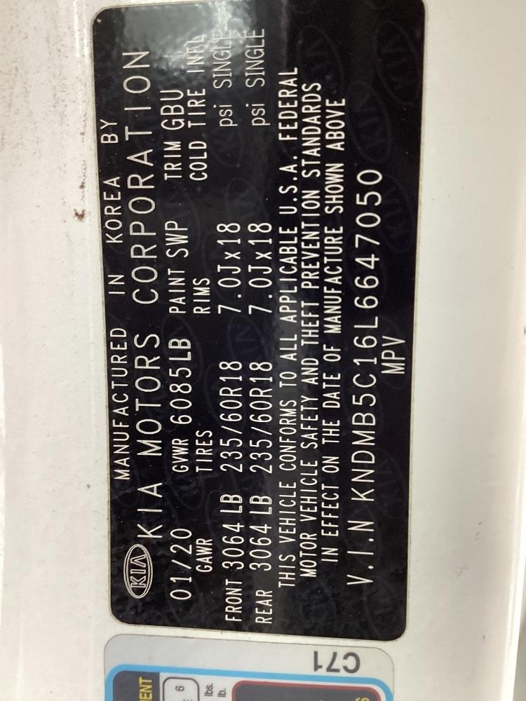 Kia Sedona EX FWD 2020