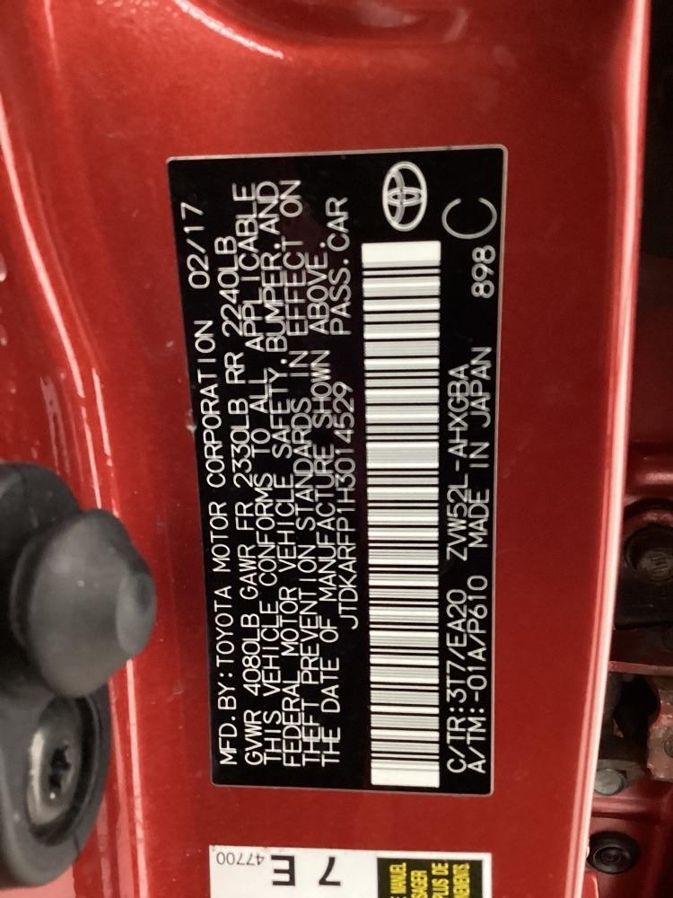 Toyota Prius Prime Advanced (Natl) 2017