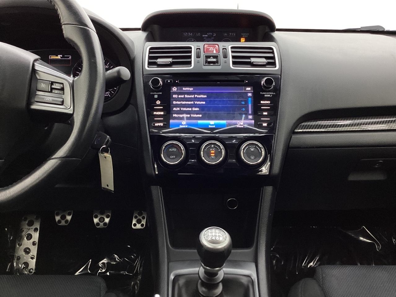 Subaru WRX Premium Manual 2020