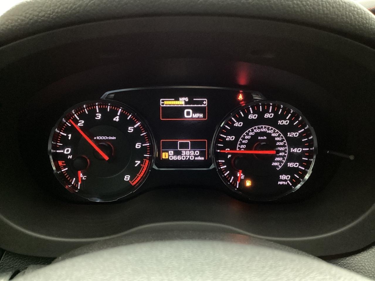 Subaru WRX Premium Manual 2018