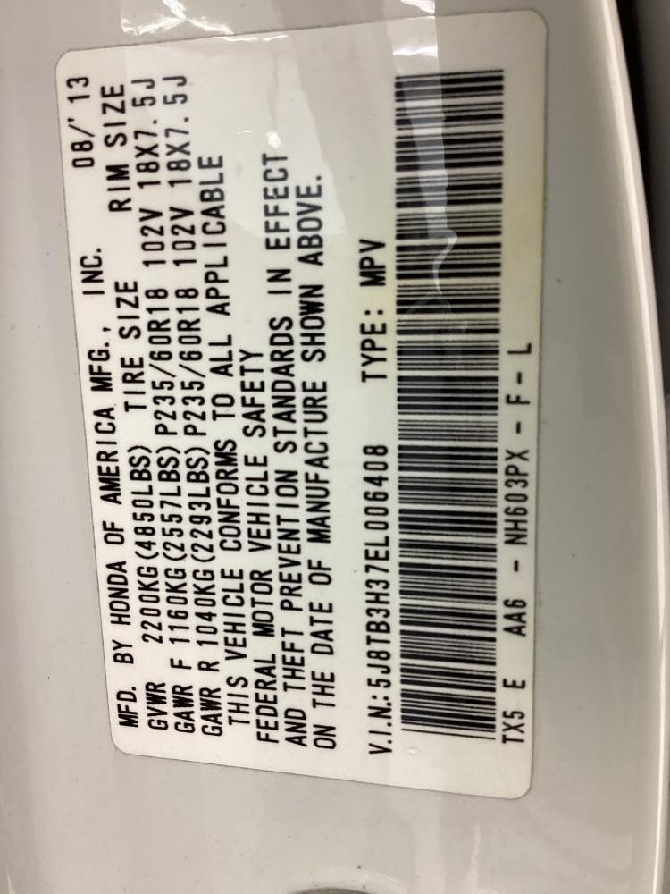 Acura RDX FWD 4dr 2014