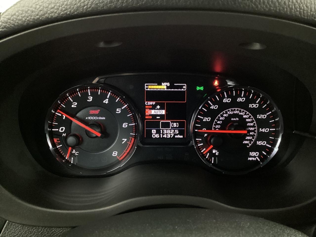 Subaru WRX STI Manual 2020