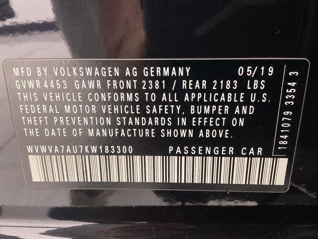 Volkswagen Golf R 2.0T DSG w/DCC/Nav 2019