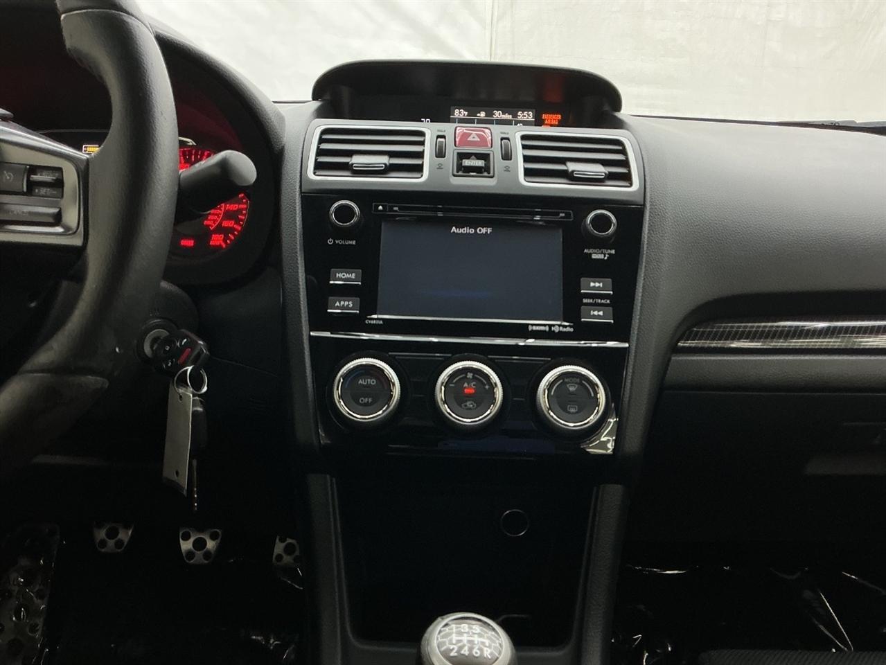 Subaru WRX Manual 2017