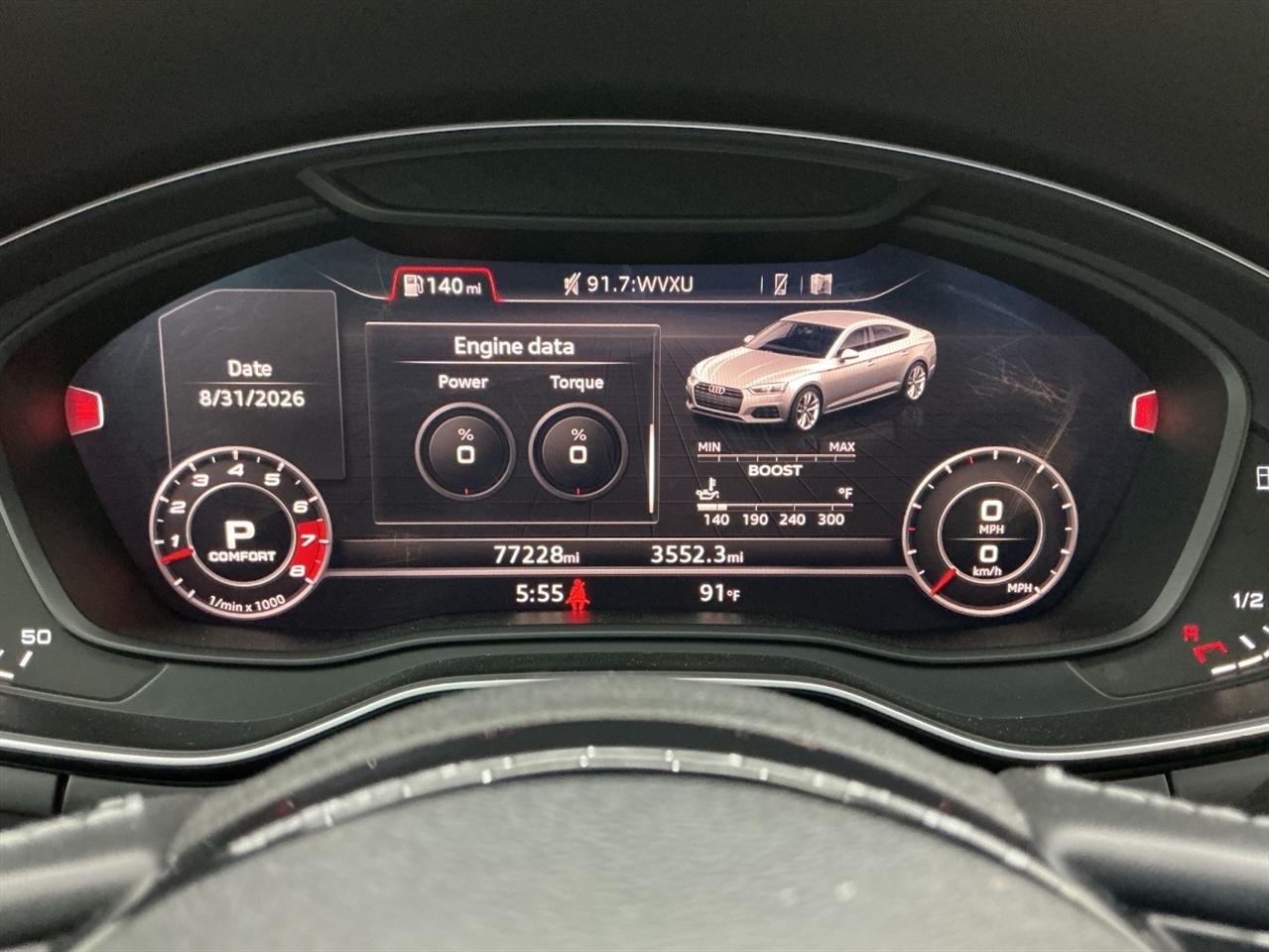 Audi S5 Sportback 3.0 TFSI Prestige 2018