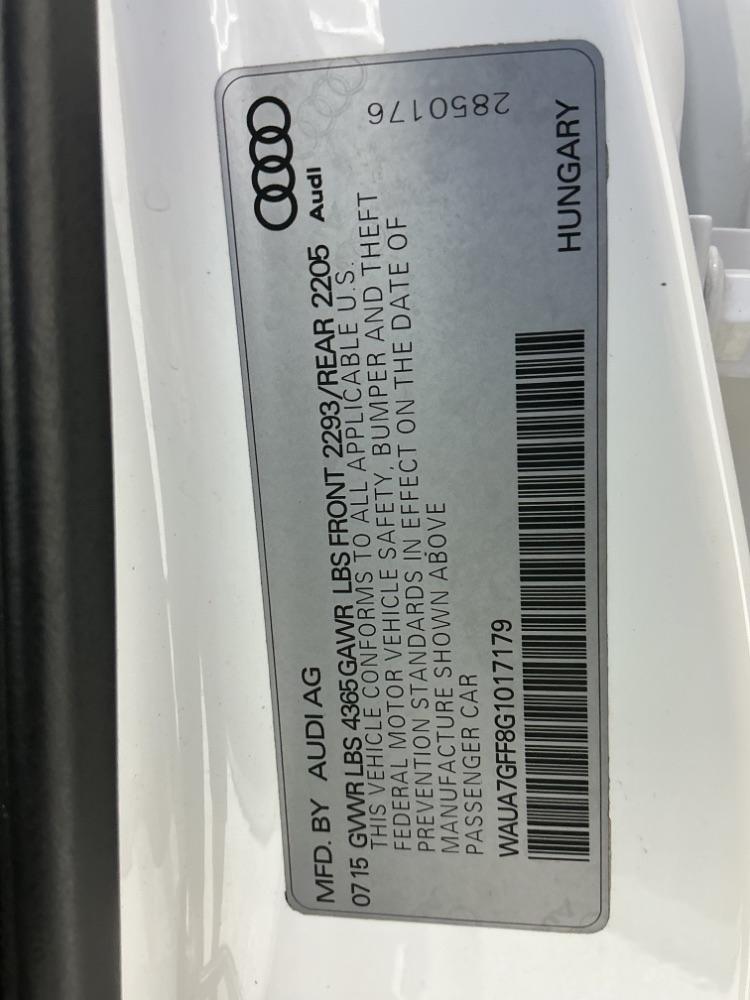 Audi A3 4dr Sdn FWD 1.8T Premium 2016