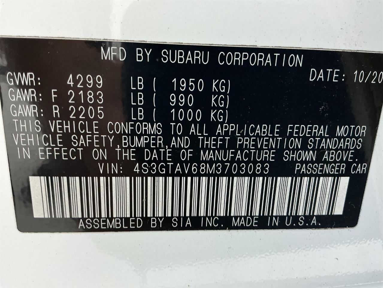 Subaru Impreza Premium 5-door CVT 2021