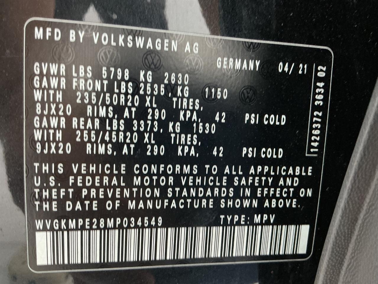 Volkswagen ID.4 Pro S RWD 2021