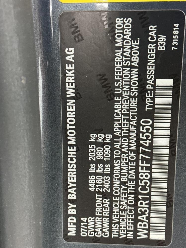 BMW 4 Series 2dr Cpe 435i RWD 2015