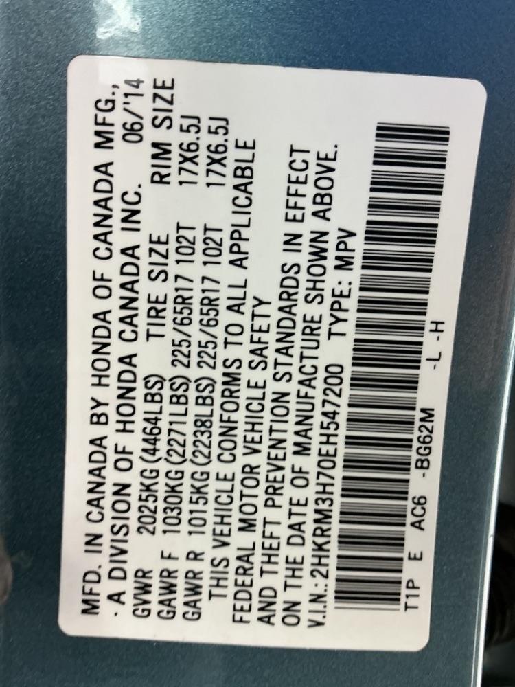 Honda CR-V 2WD 5dr EX-L 2014