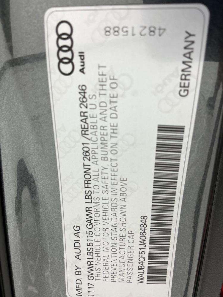 Audi S5 Sportback 3.0 TFSI Premium Plus 2018