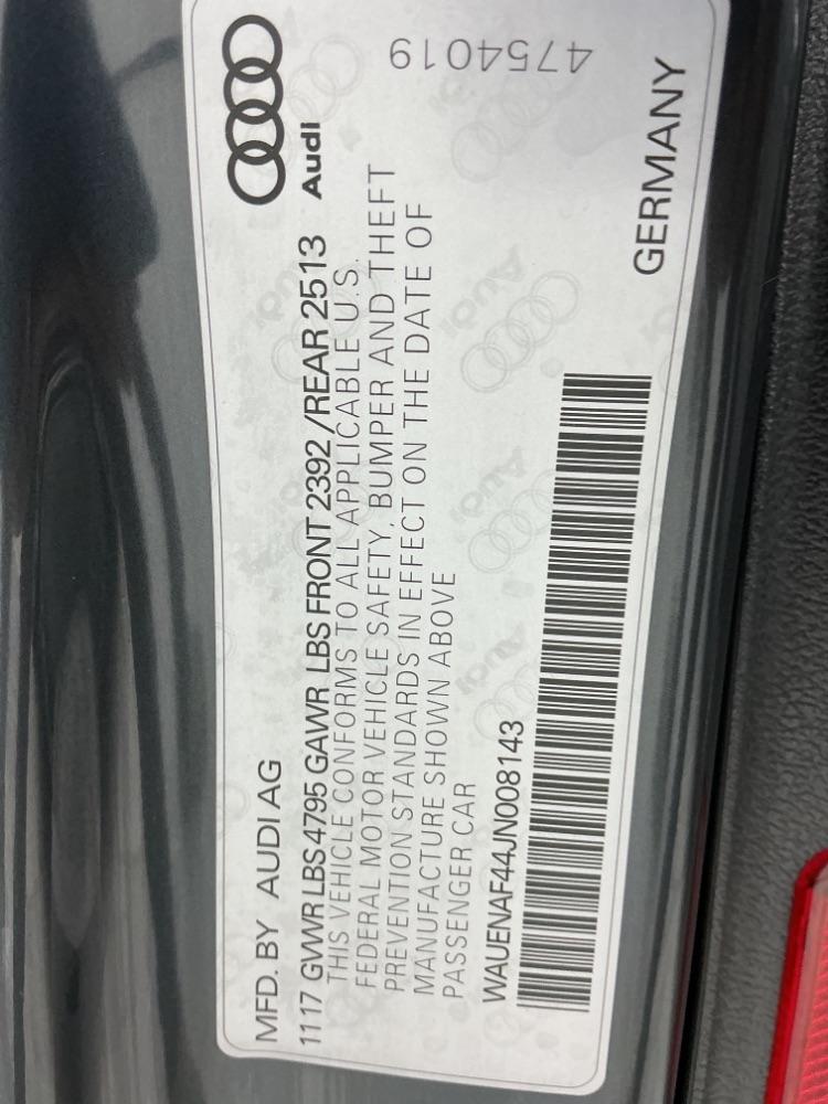 Audi A4 2.0 TFSI Tech Premium Plus S Tronic quattro AWD 2018