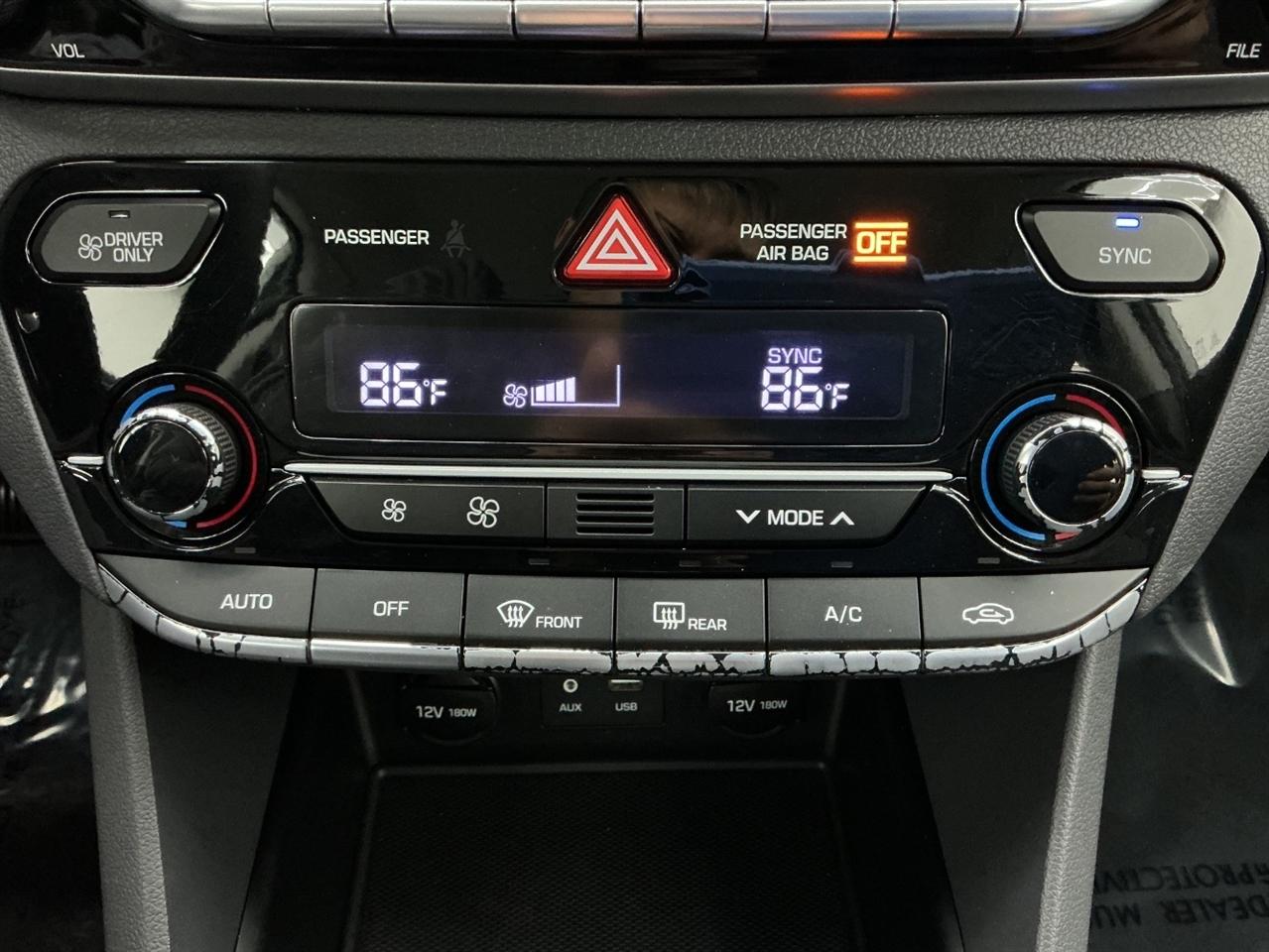 Hyundai Ioniq Hybrid Blue Hatchback 2018