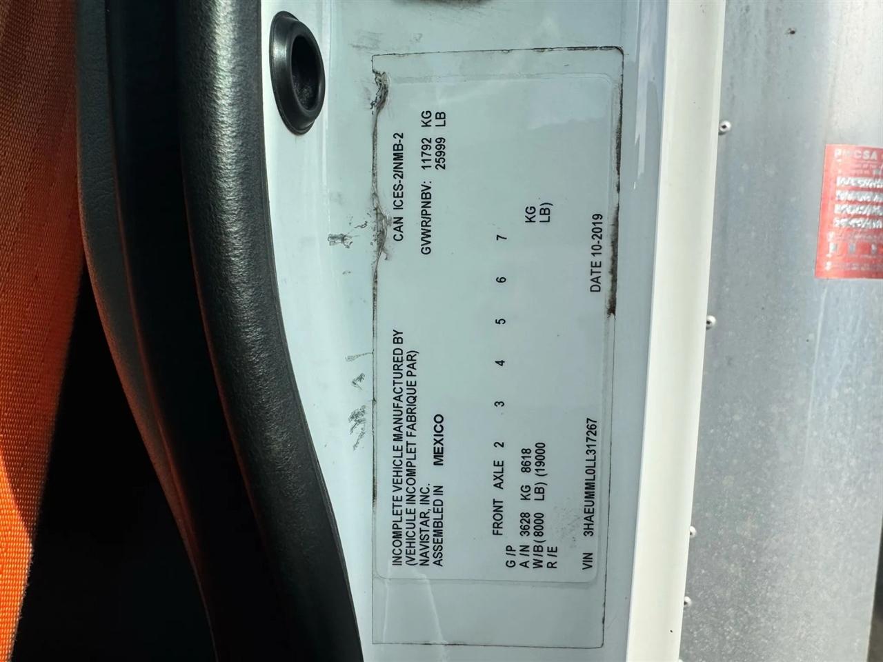 International MV607  2020