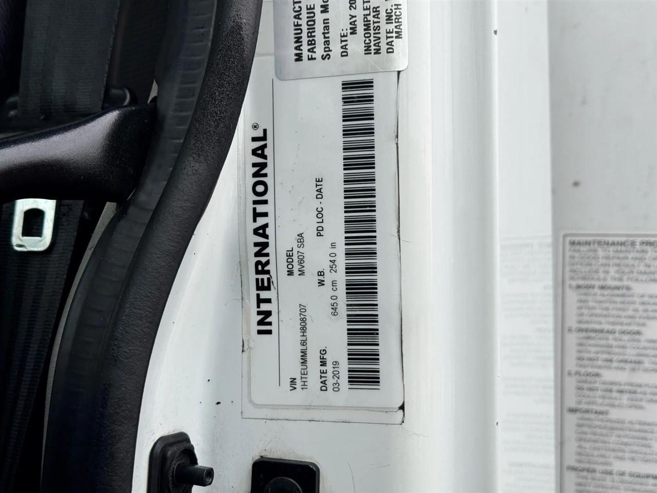 International MV607  2020