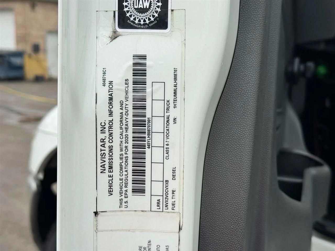 International MV607  2020