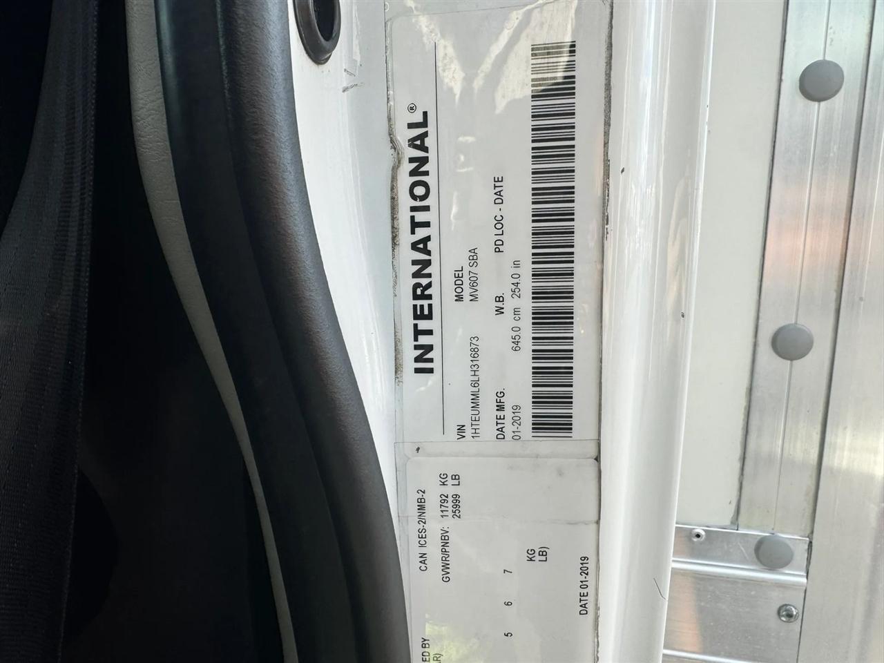 International MV607  2020