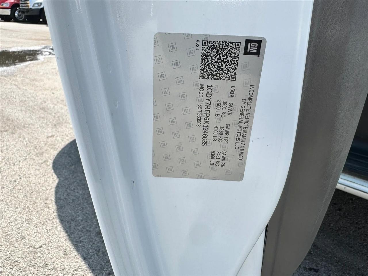 GMC Savana G3500 139 in 2019