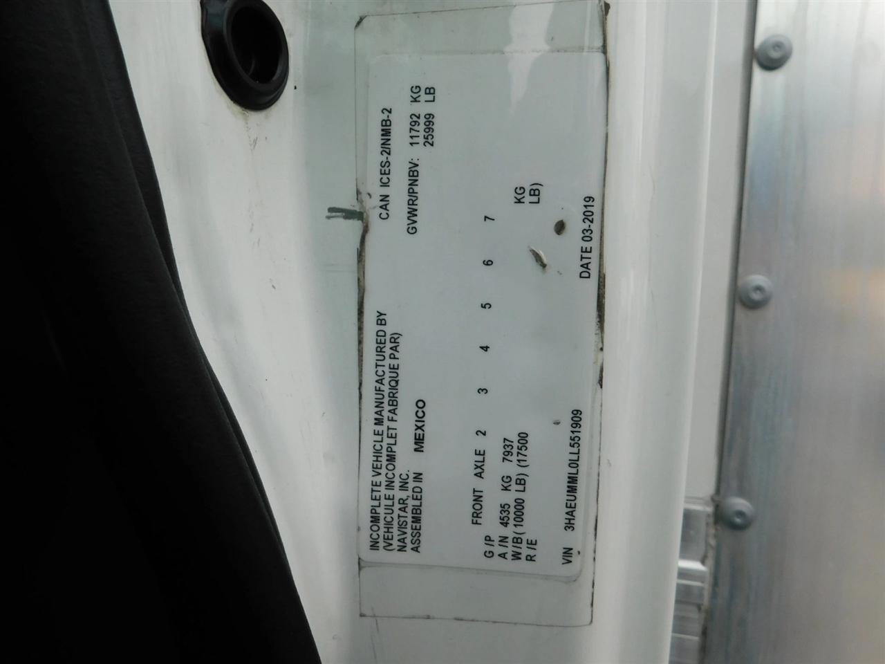 International MV607  2020