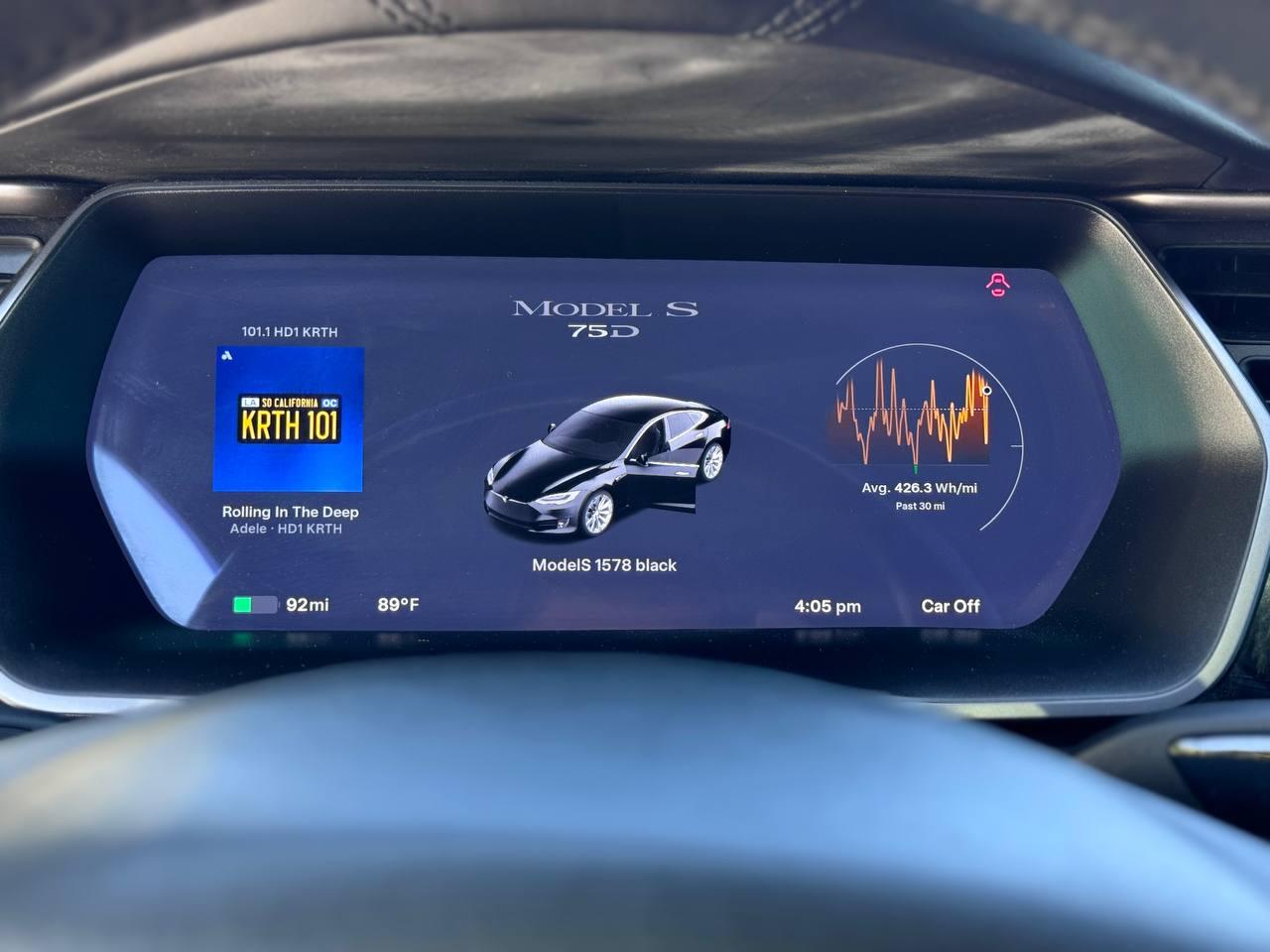 Tesla Model S 75D AWD 2018
