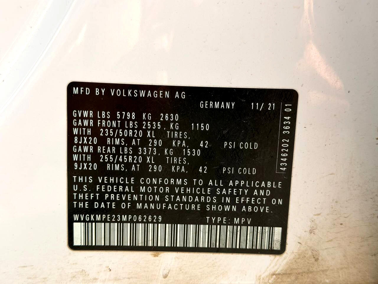 Volkswagen ID.4 Pro S 2021