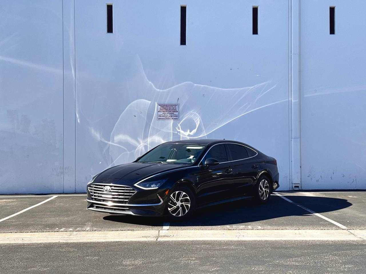 2021 Hyundai Sonata Hybrid Blue