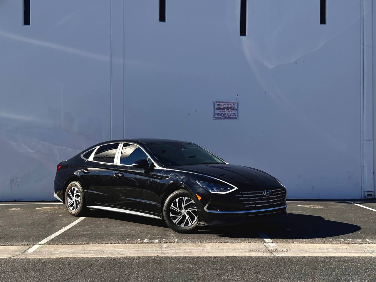 Hyundai Sonata Hybrid Blue 2021