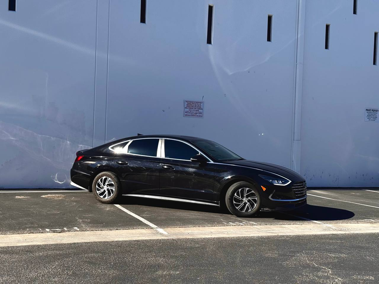 Hyundai Sonata Hybrid Blue 2021