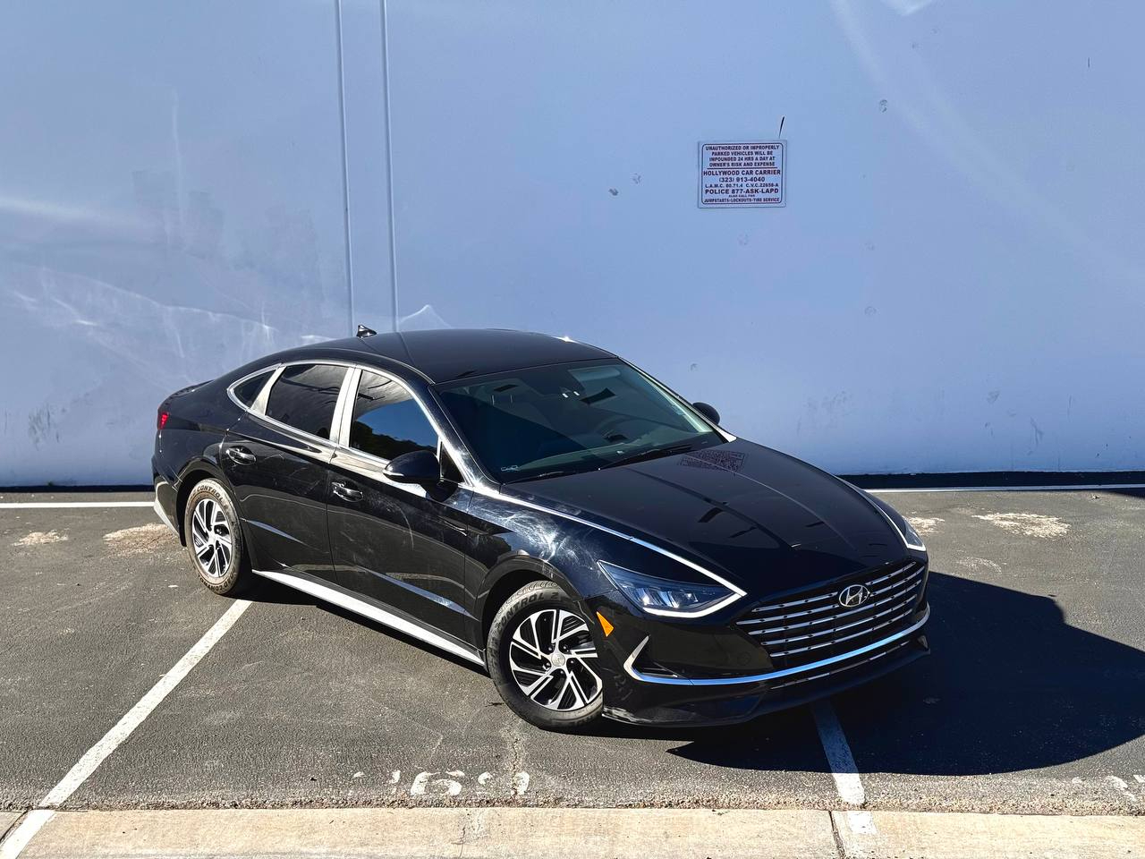 Hyundai Sonata Hybrid Blue 2021