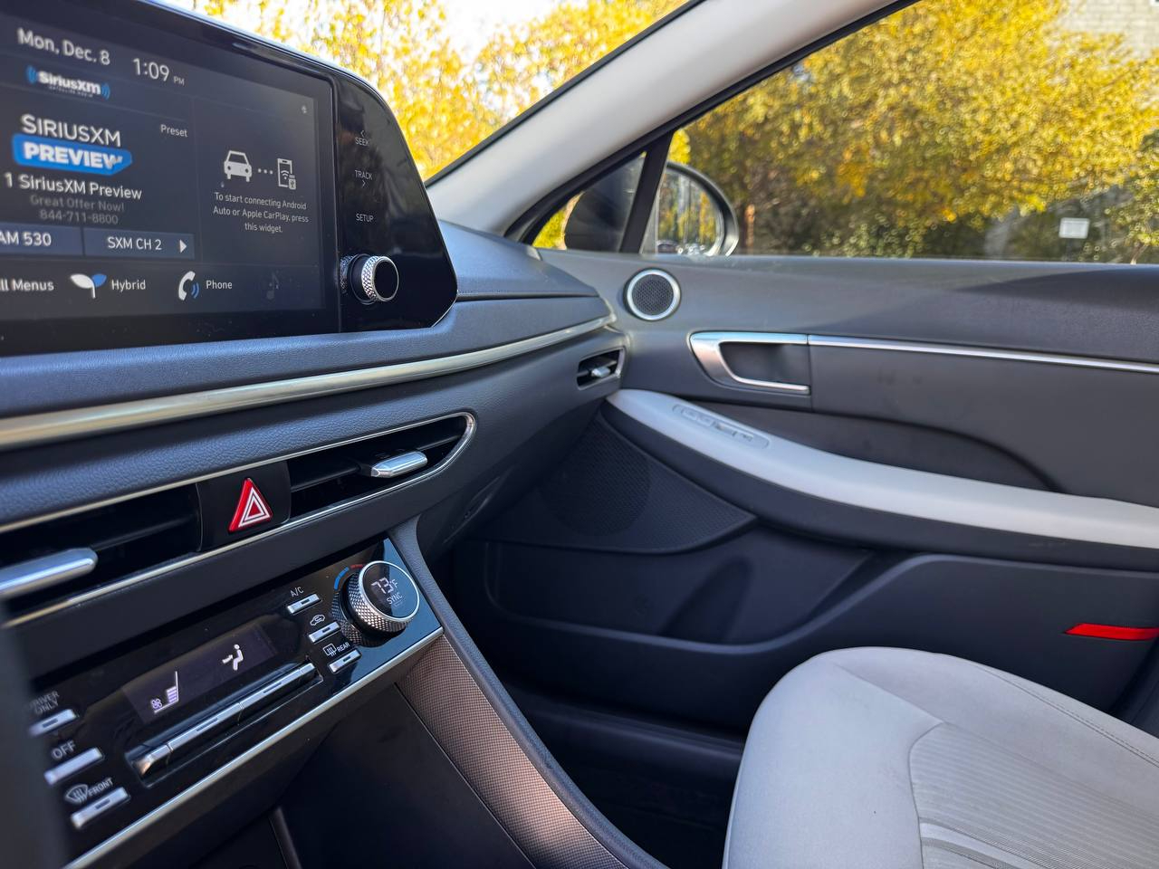 Hyundai Sonata Hybrid Blue 2021