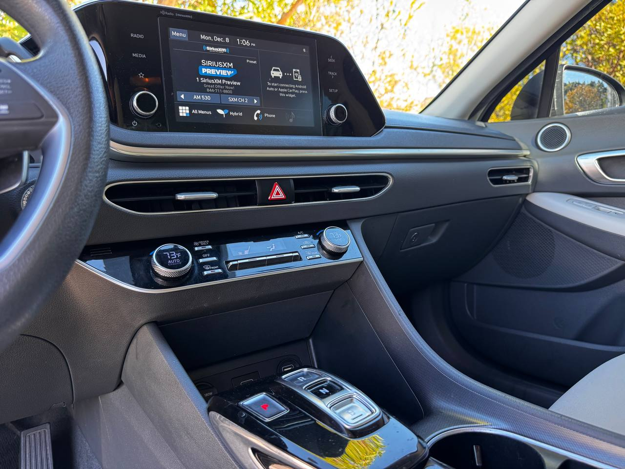 Hyundai Sonata Hybrid Blue 2021