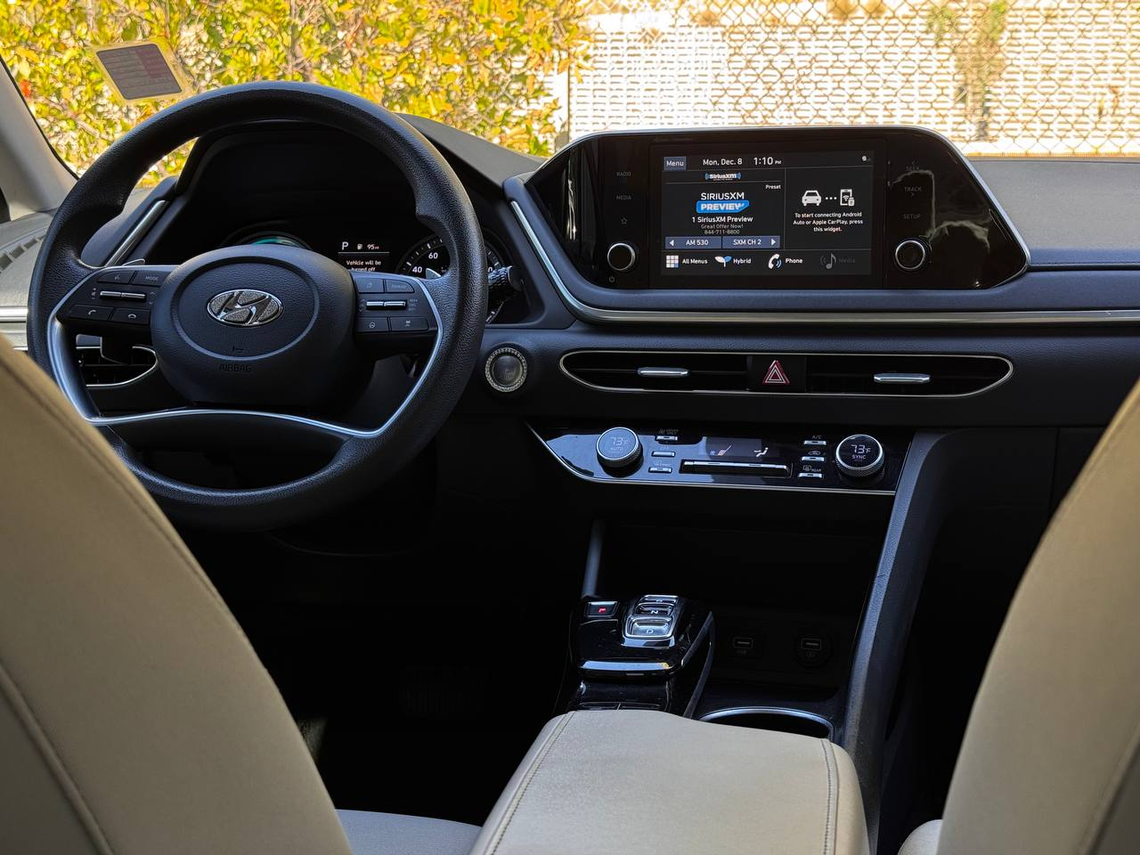 Hyundai Sonata Hybrid Blue 2021