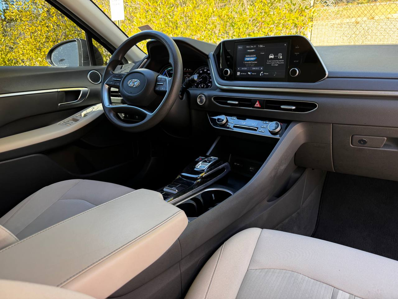 Hyundai Sonata Hybrid Blue 2021