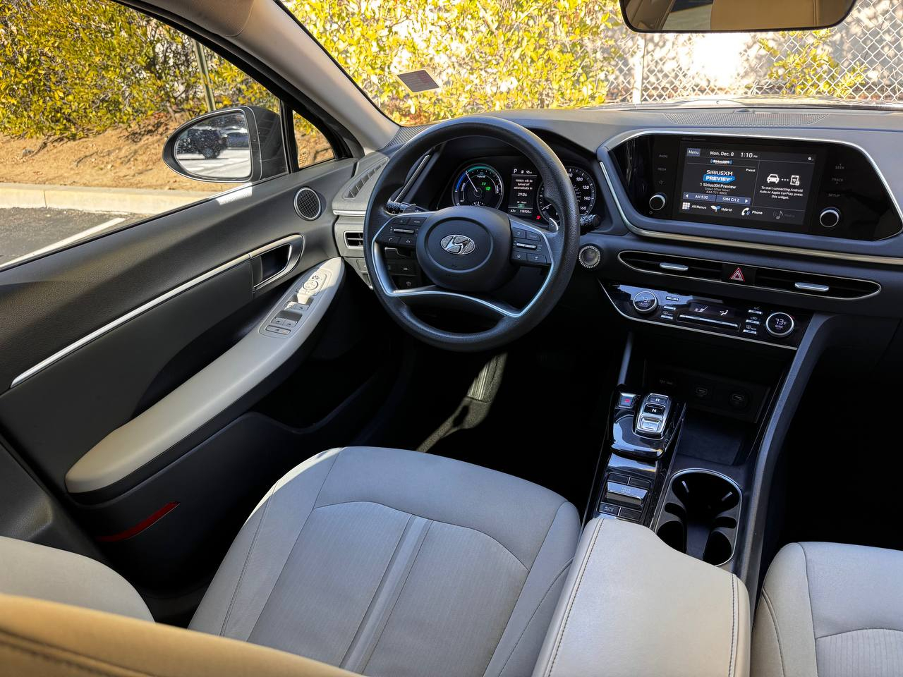 Hyundai Sonata Hybrid Blue 2021