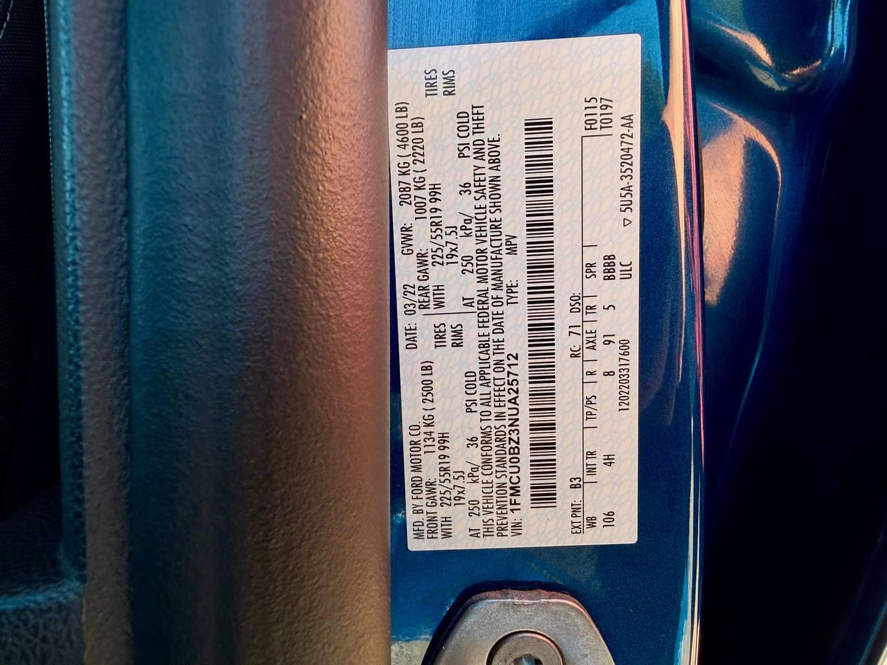 Ford Escape Hybrid SE 2022