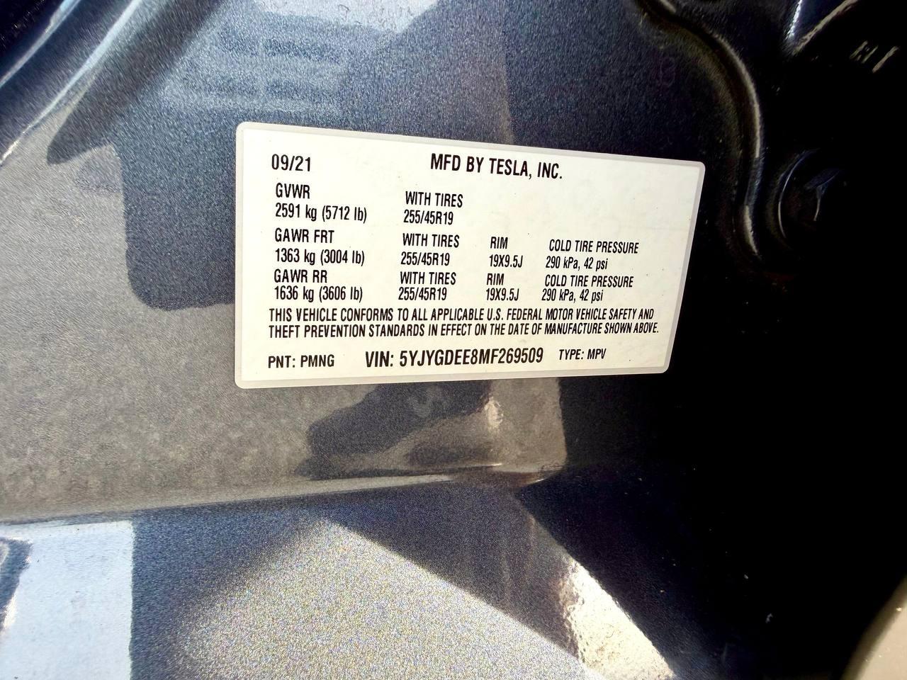 Tesla Model Y Long Range 2021