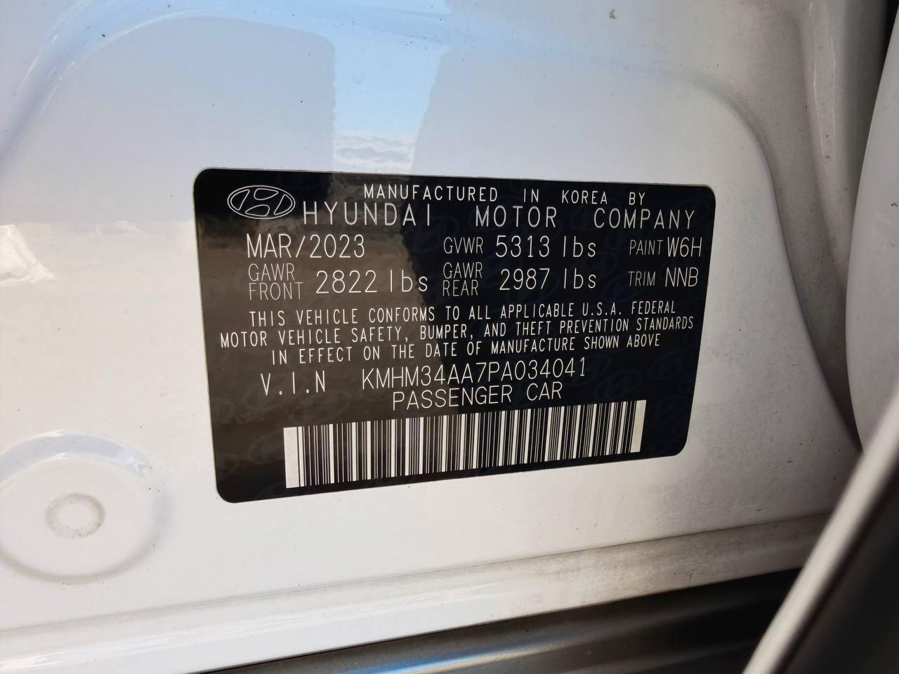 Hyundai Ioniq 6 SEL 2023