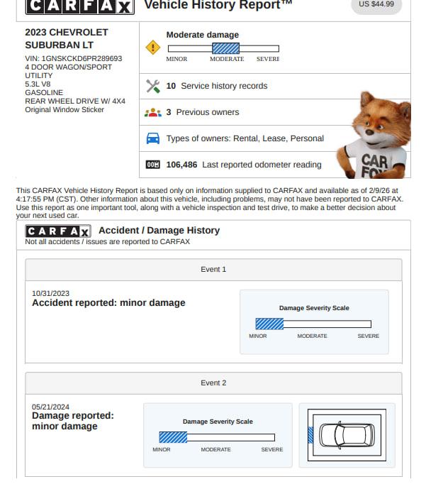 Chevrolet Suburban LT 4WD 2023