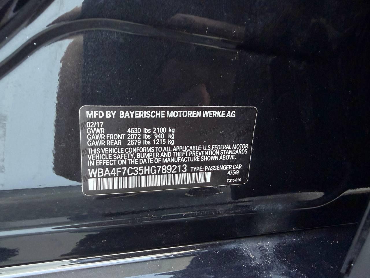 BMW 4-Series Gran Coupe 430i 2017