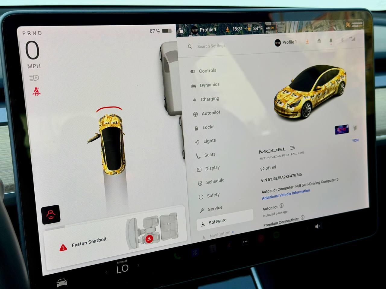Tesla Model 3 Standard Range Plus 2019